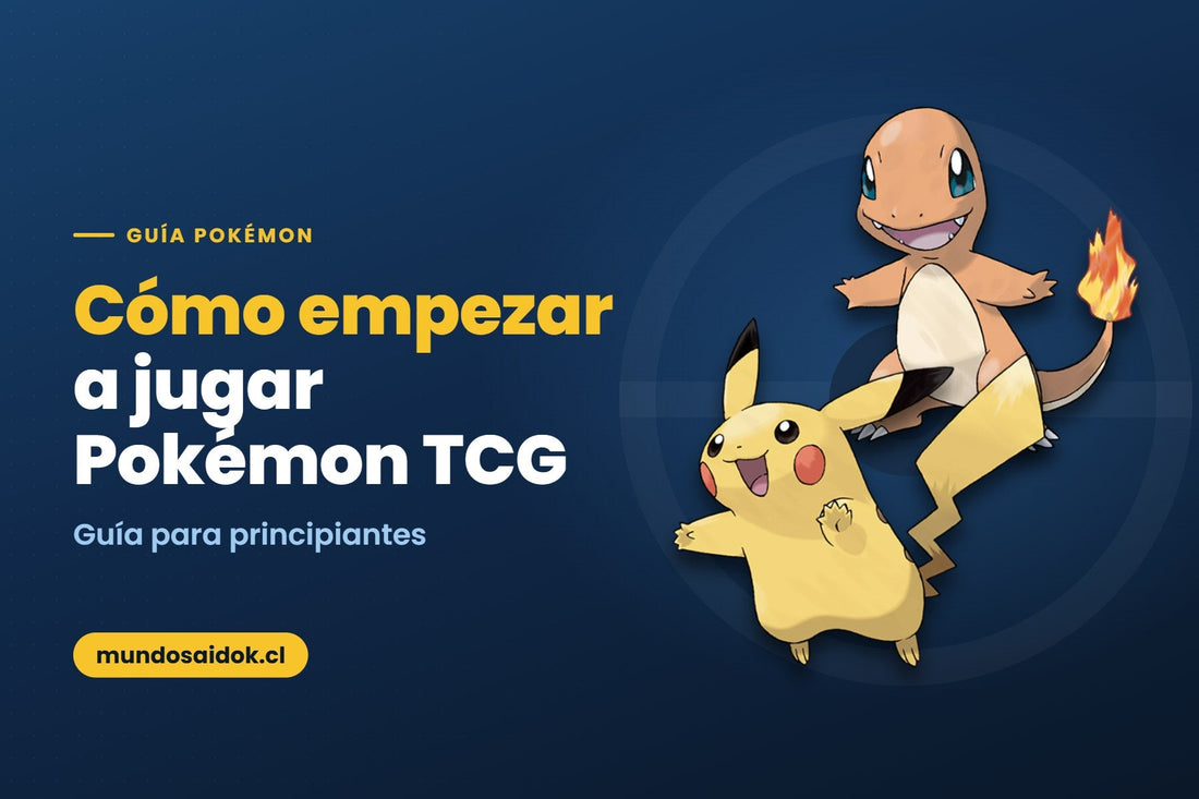 Portada de la guía: Cómo empezar a jugar Pokémon TCG — Guía para principiantes | Mundo Saidok