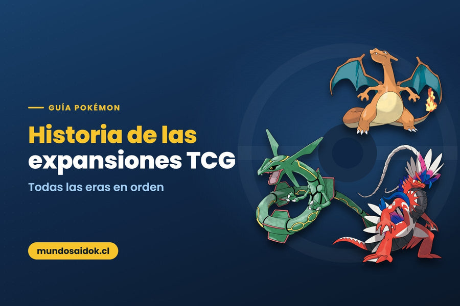 Historia de las expansiones de Pokémon TCG: todas las eras en orden cronológico