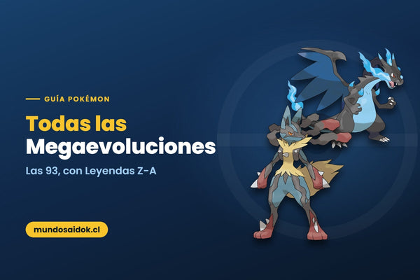 Todas las Megaevoluciones Pokémon: lista completa con Leyendas Z-A y Megadimensión