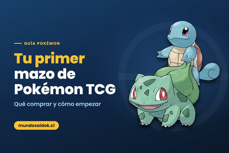 Tu primer mazo de Pokémon TCG: qué comprar y cómo empezar a jugar