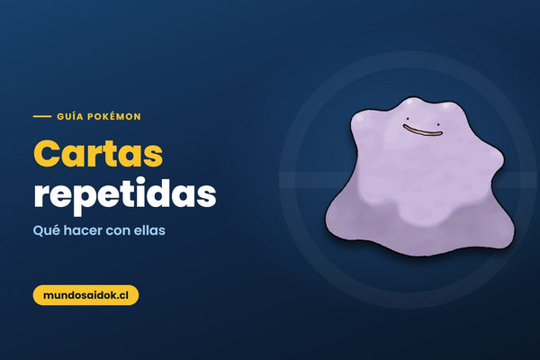 Qué hacer con tus cartas Pokémon repetidas