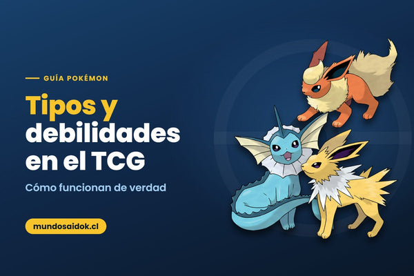 Tipos, debilidades y resistencias en Pokémon TCG: cómo funcionan de verdad