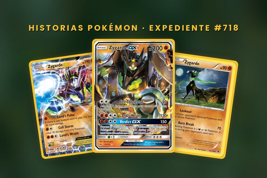 Zygarde: formas, Células, Núcleos y Mega-Zygarde (Leyendas Z-A y TCG)