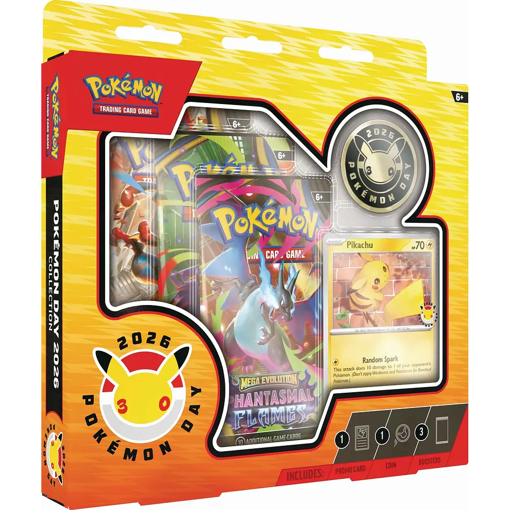 POKEMON TCG: POKEMON DAY 2026 COLLECTION - EDICION CONMEMORATIVA
