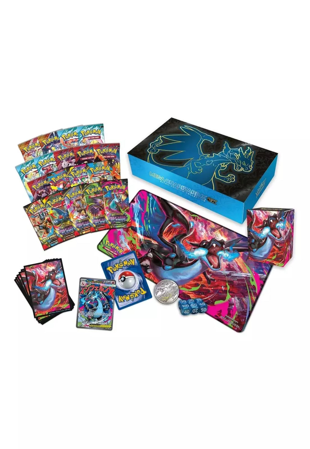 POKEMON TCG: MEGA CHARIZARD X EX ULTRA-PREMIUM COLLECTION