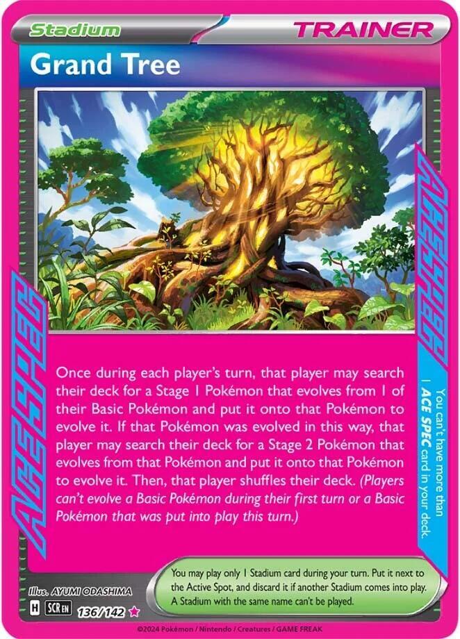 Carta Pokémon Grand Tree 136/142