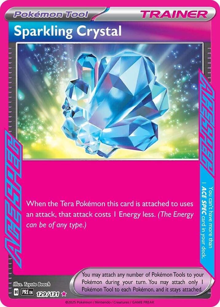Carta Pokémon Sparkling Crystal 129/131