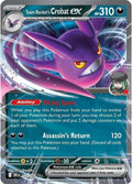 Carta Pokémon Team Rocket's Crobat ex - 122/182 122/182