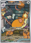 Carta Pokémon Team Rocket's Raticate - 202/182 202/182