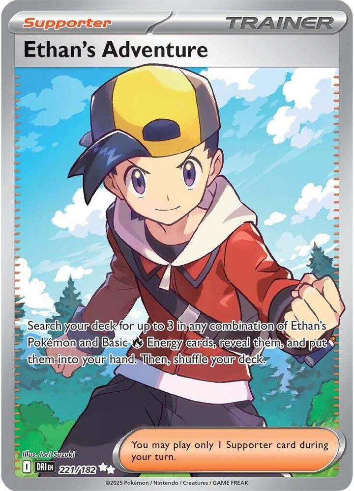 Carta Pokémon Ethan's Adventure - 221/182 221/182