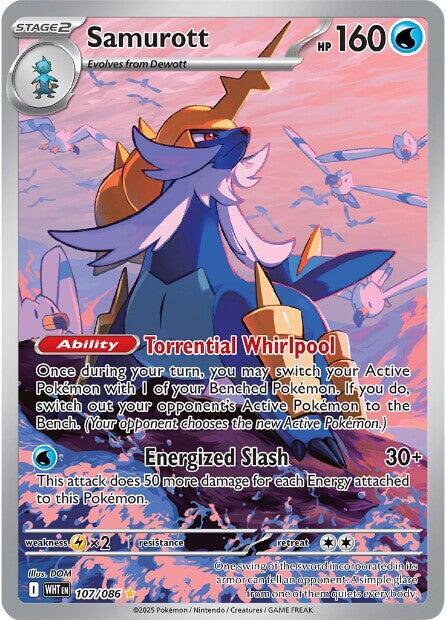 Carta Pokémon Samurott - 107/086 107/086
