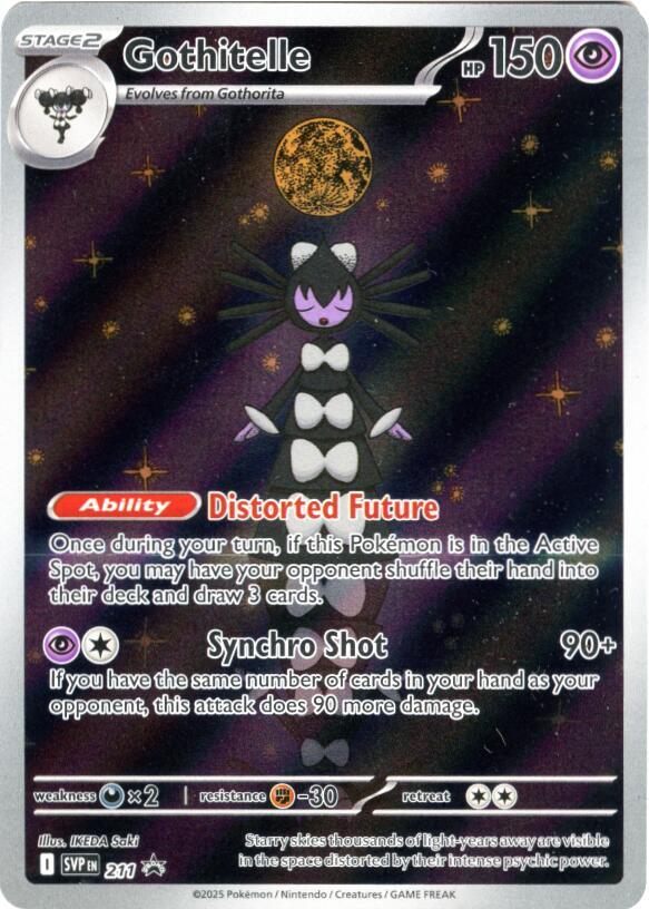 Carta Pokémon Gothitelle - 211 211