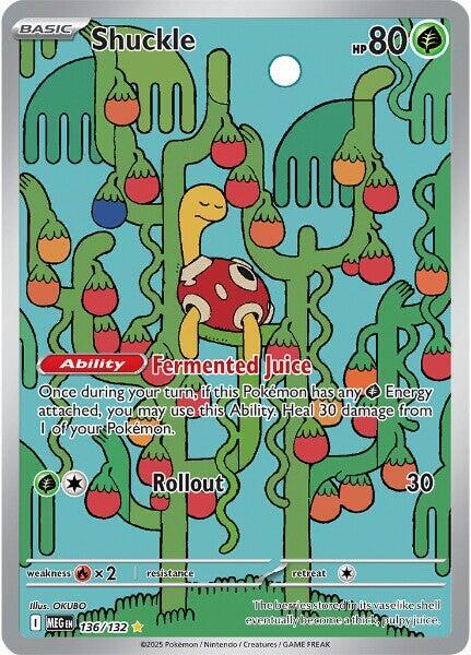 Carta Pokémon Shuckle - 136/132 136/132