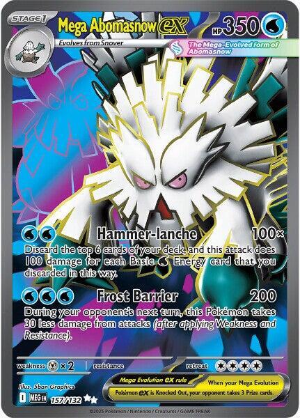 Carta Pokémon Mega Abomasnow ex - 157/132 157/132