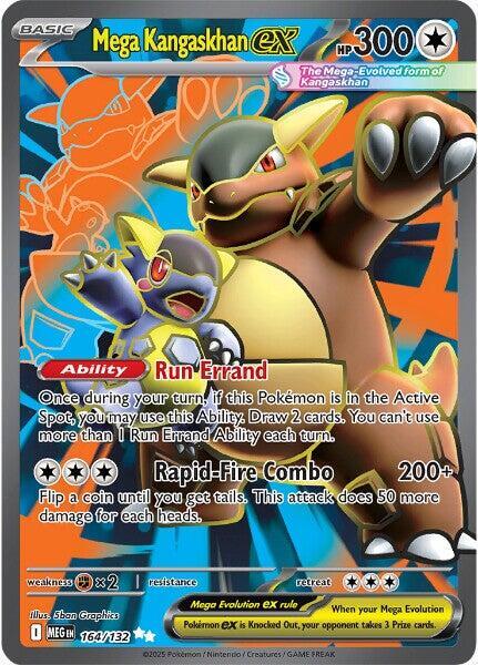 Carta Pokémon Mega Kangaskhan ex - 164/132 164/132