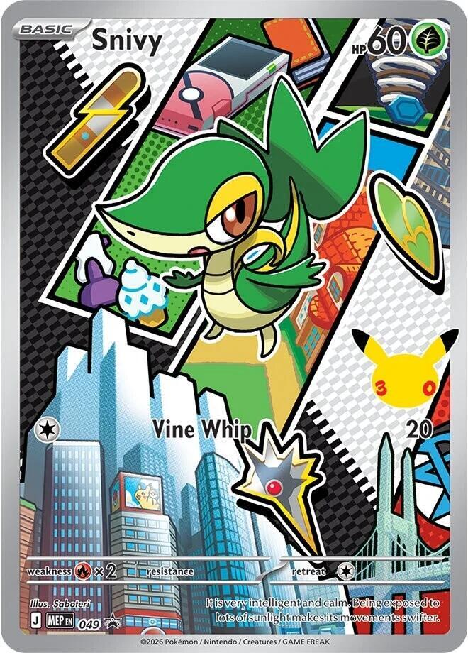 Carta Pokémon Snivy - 049 049