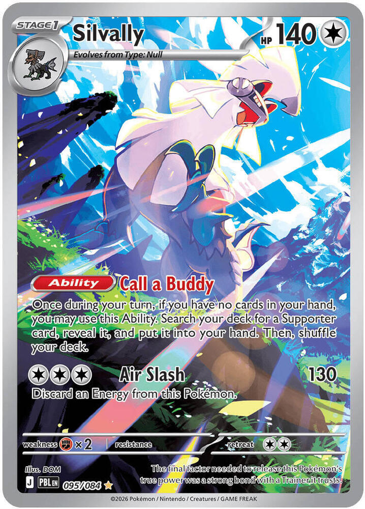 Carta Pokémon Silvally - 095/084 095/084