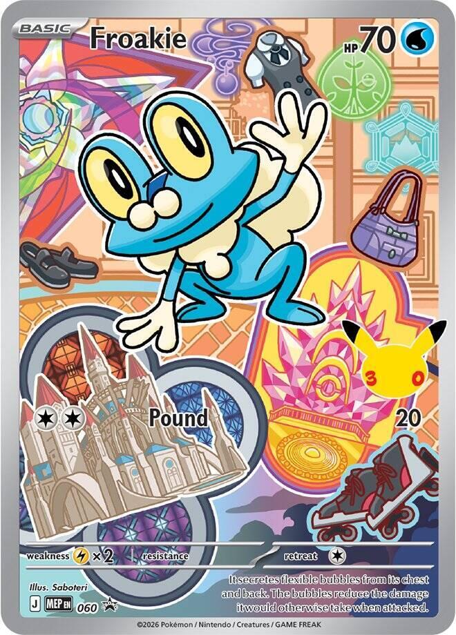 Carta Pokémon Froakie -  060 060