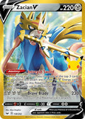 Carta Pokémon Zacian V 138/202