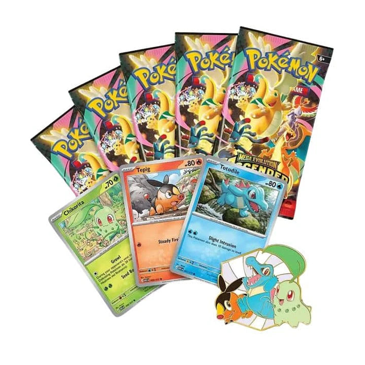 POKEMON TCG: MEGA EVOLUTION—ASCENDED HEROES FIRST PARTNERS DELUXE PIN COLLECTION