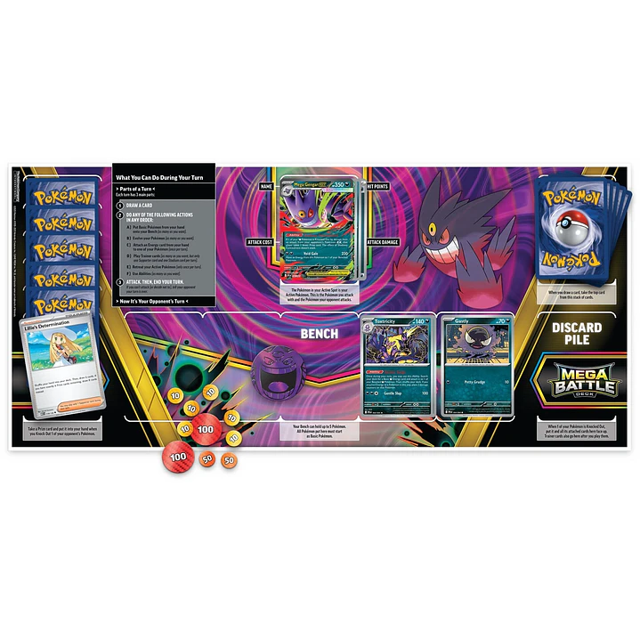 POKÉMON TCG: MEGA GENGAR EX MEGA BATTLE DECK