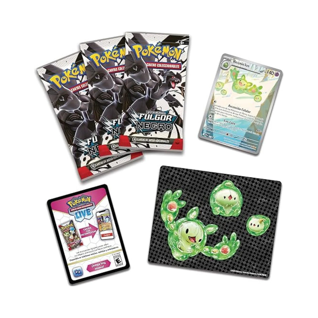 POKEMON TCG: SCARLET & VIOLET—REUNICLUS BLACK FLARE TECH STICKER COLLECTION