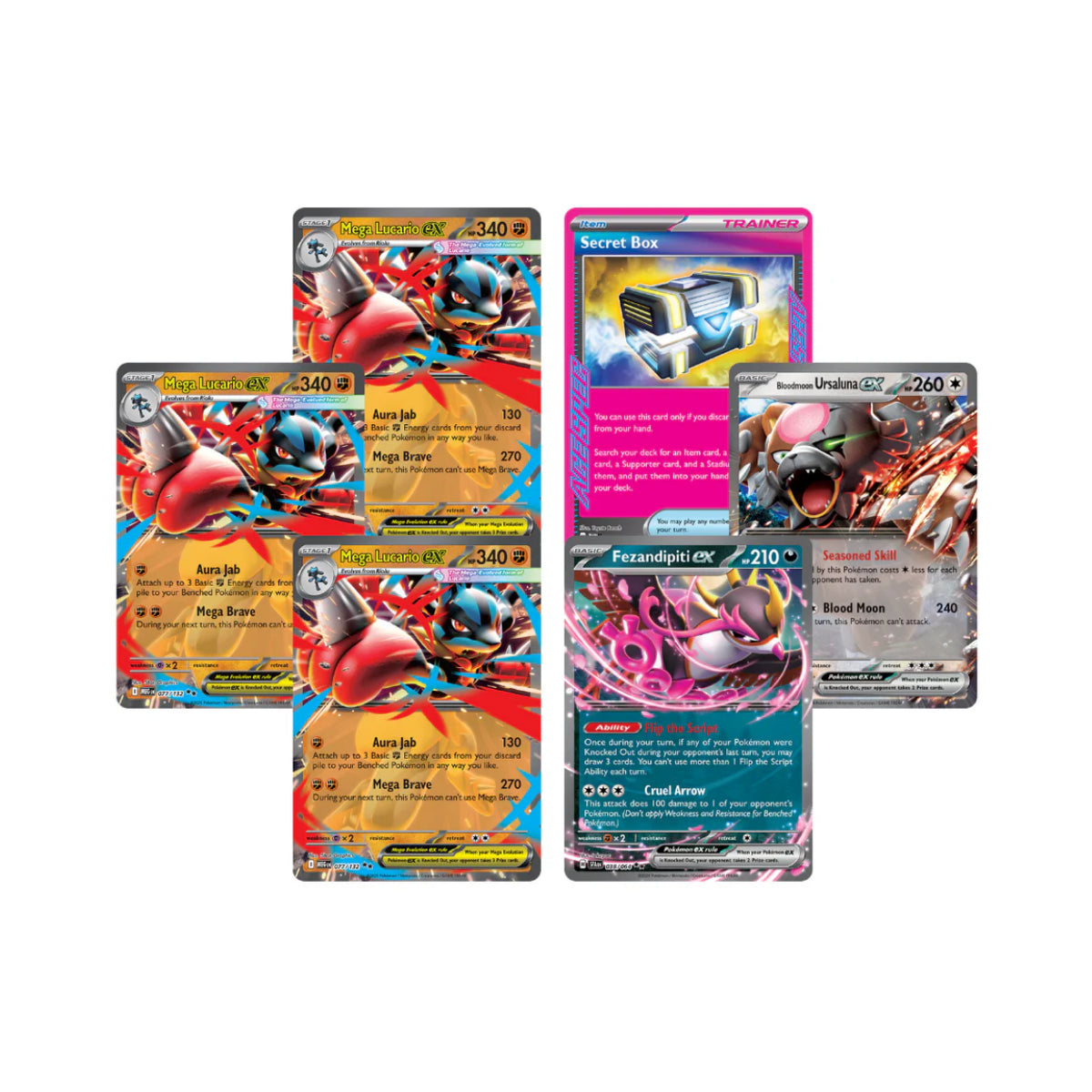 POKEMON TCG: MEGA LUCARIO EX LEAGUE BATTLE DECK