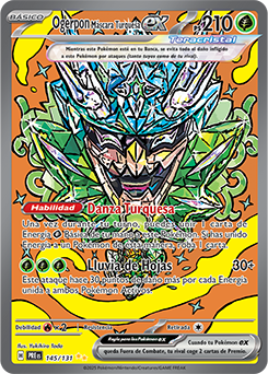Teal Mask Ogerpon ex PRE 145/131 (Español) (NM)