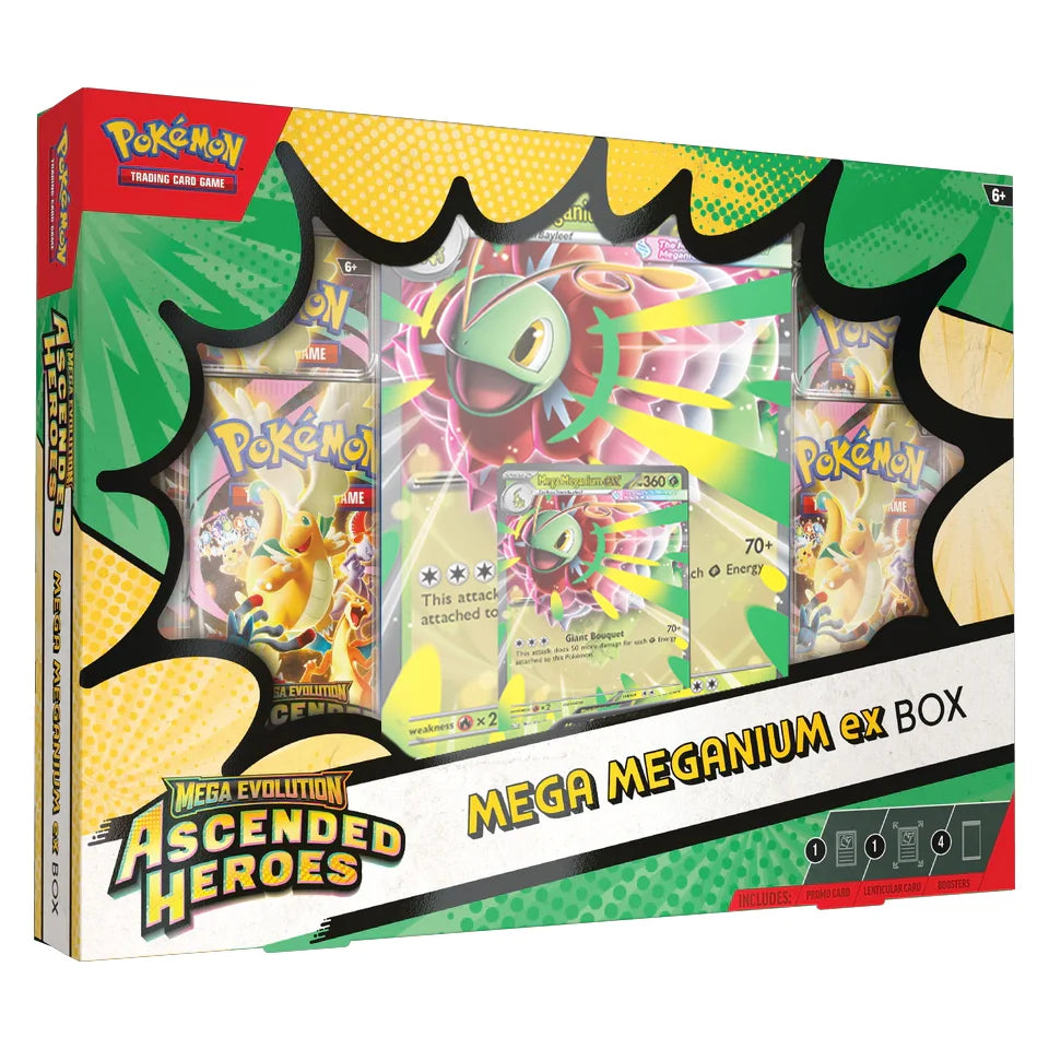 POKEMON TCG—MEGA EVOLUTION: ASCENDED HEROES—MEGA MEGANIUM EX BOX