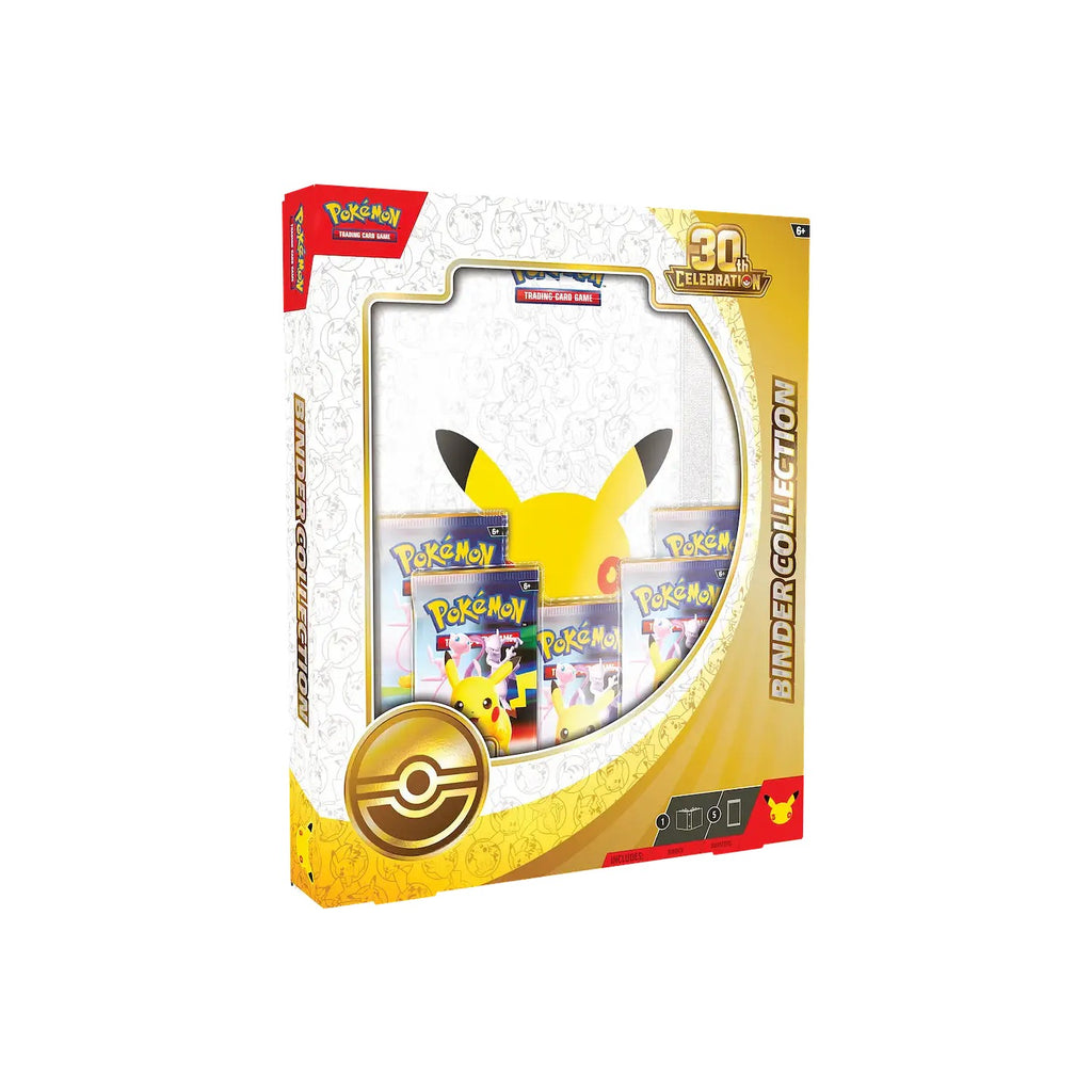 POKEMON TCG: 30TH CELEBRATION—BINDER COLLECTION (INGLÉS) — PREVENTA 02/10/2026