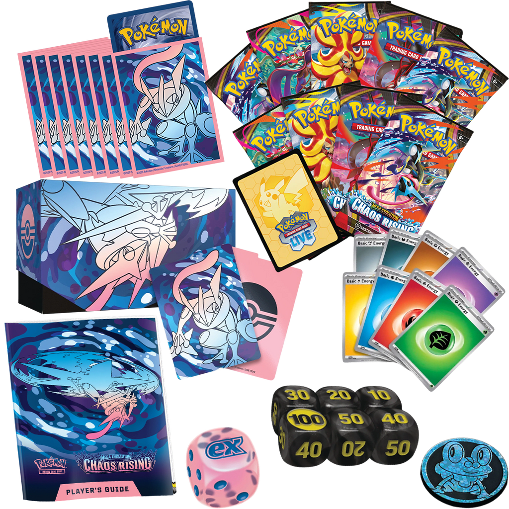 POKEMON TCG: MEGA EVOLUTION—CHAOS RISING ELITE TRAINER BOX