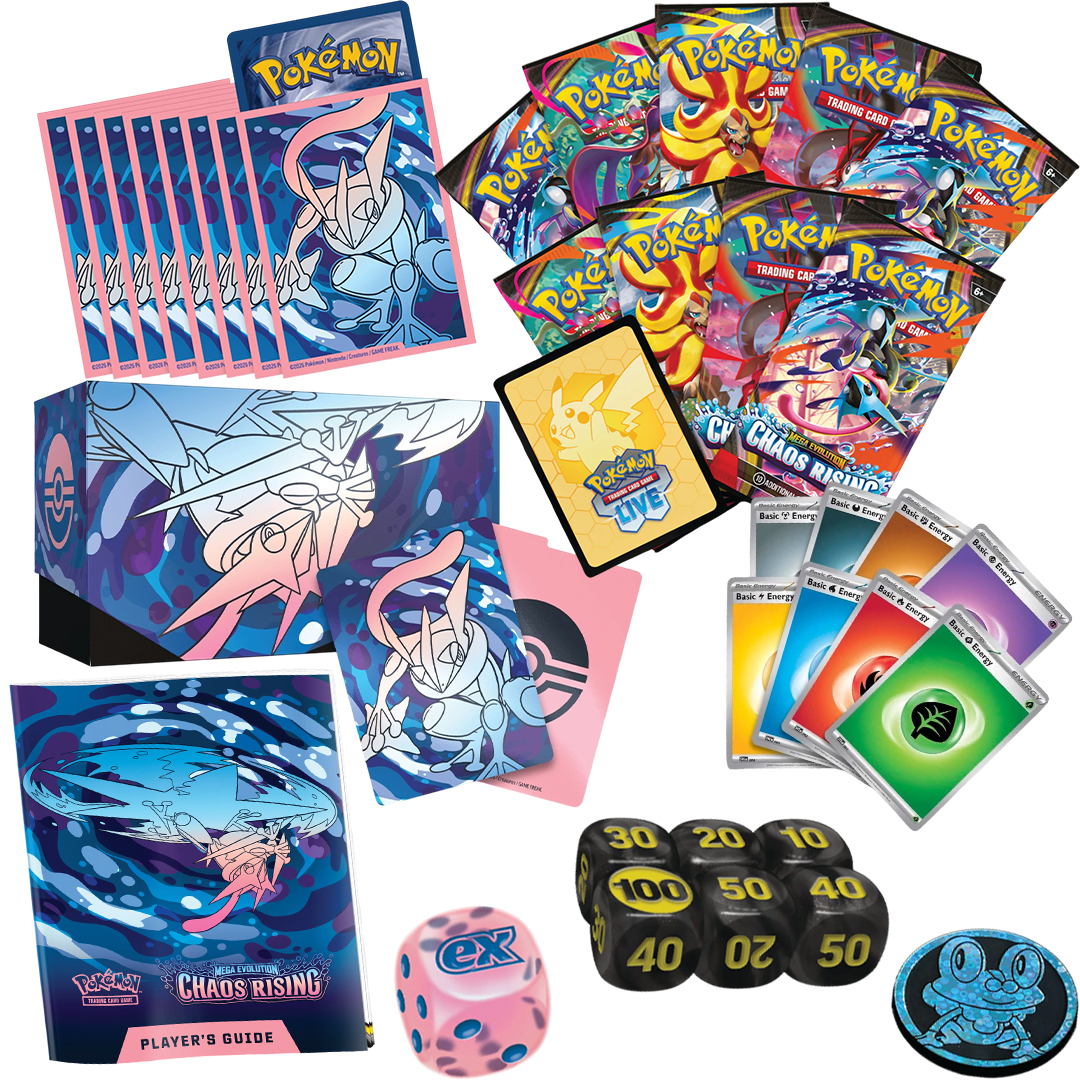 POKEMON TCG: MEGA EVOLUTION—CHAOS RISING ELITE TRAINER BOX