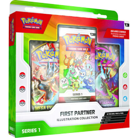 POKEMON TCG: FIRST PARTNER ILLUSTRATION COLLECTIO —SERIES 1