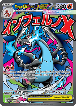 Mega Charizard X ex MEP 023 PROMO (ESPAÑOL) (NM)