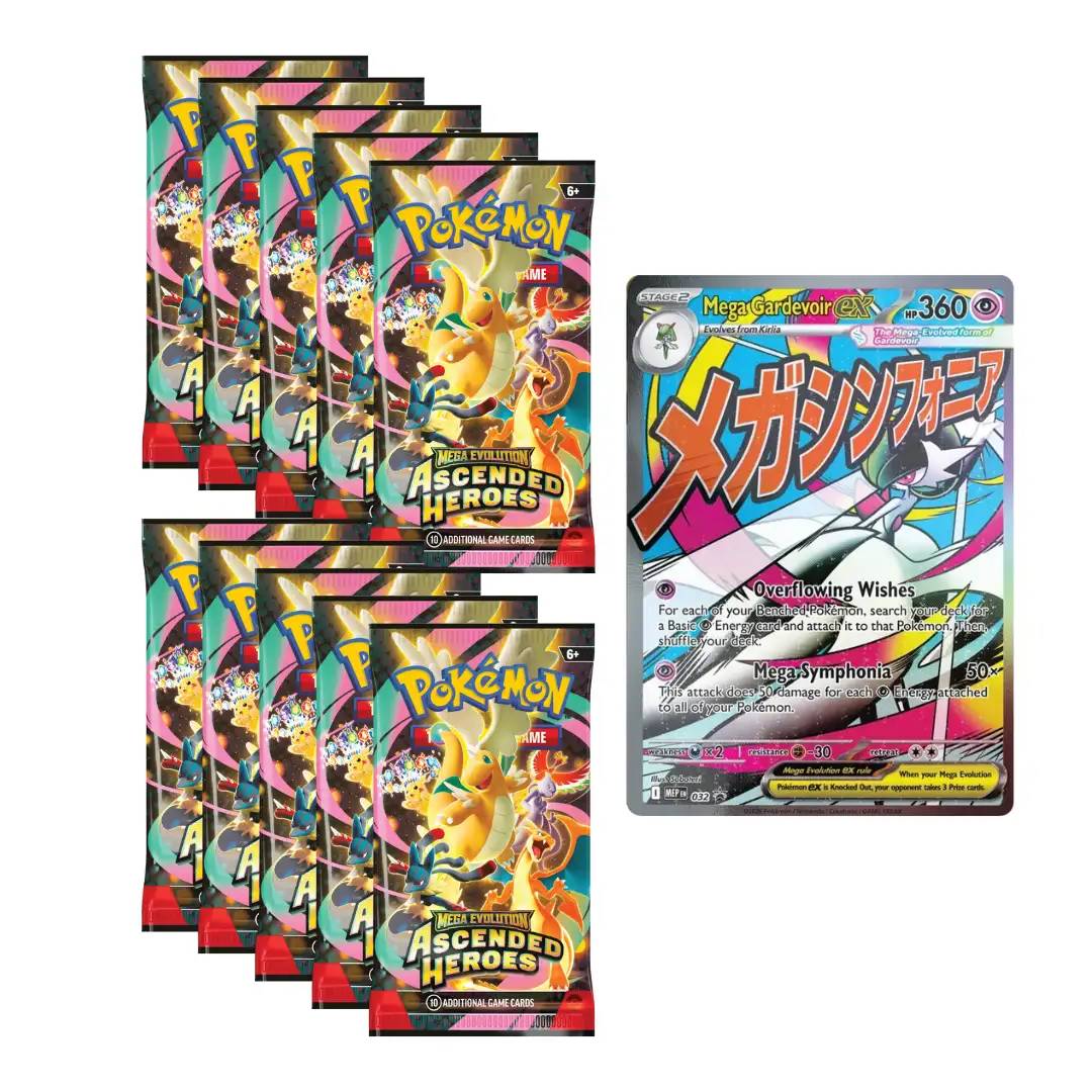 POKEMON TCG: MEGA EVOLUTION—ASCENDED HEROES PREMIUM POSTER COLLECTION—MEGA GARDEVOIR