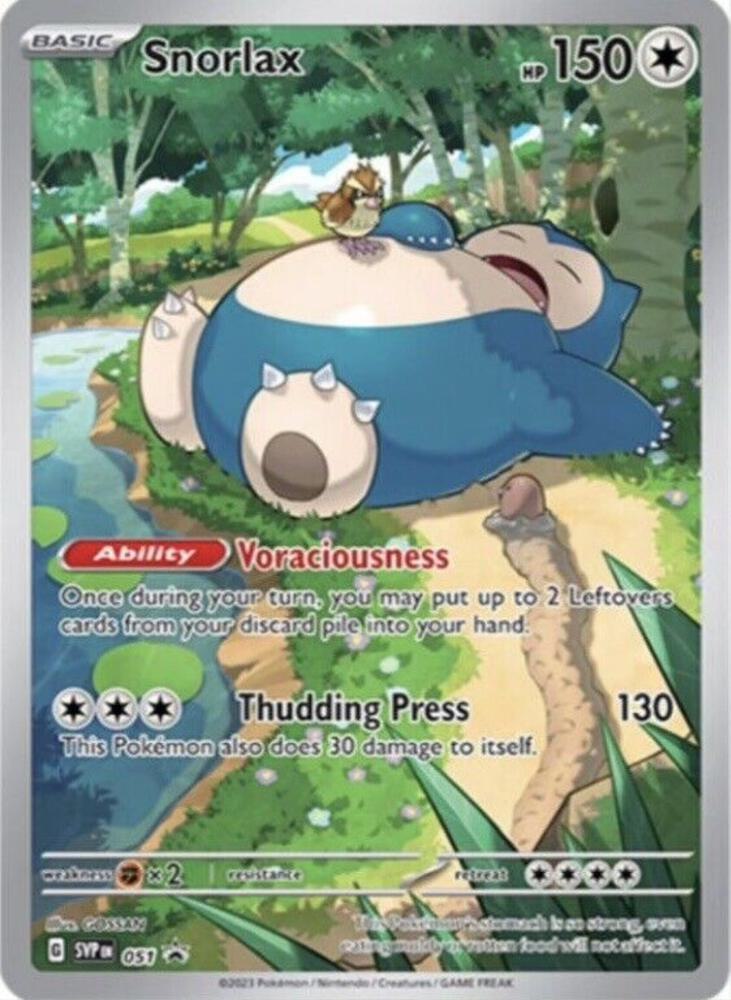 Snorlax SVP 051 (INGLES) (NM)